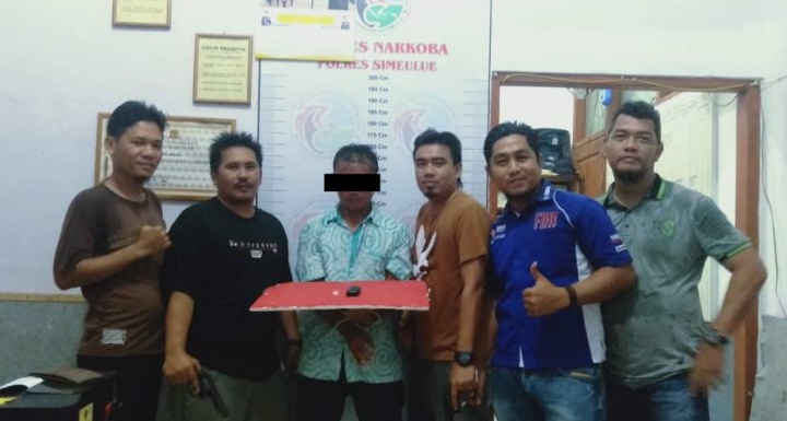 Tim Opsnal Sat Res Narkoba Polres Simeulue Berhasil Tangkap Penyalahgunaan Narkotika Sabu