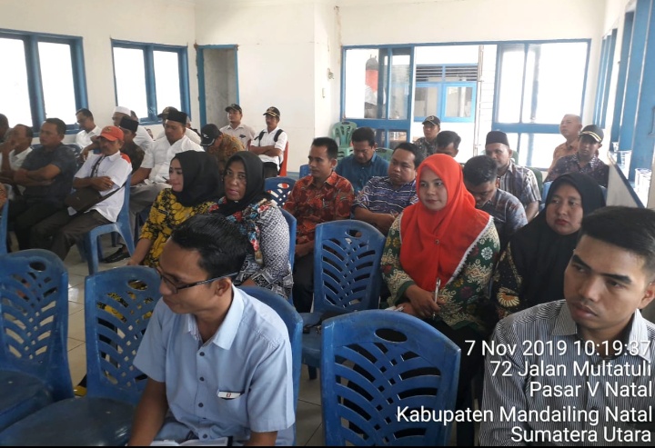 Danramil 17/Natal Hadiri Rapat Koordinasi dan Evaluasi Penggunaan ADD/DD Se-Kecamatan Natal