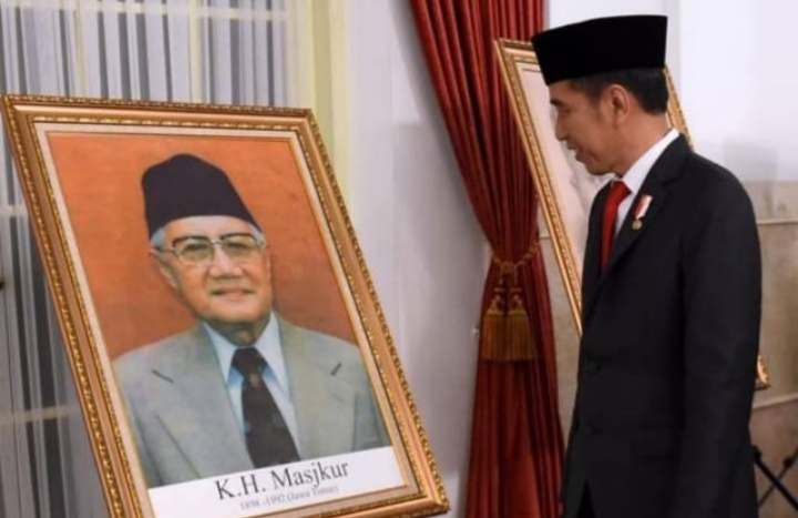 Pahlawan Nasional, K.H Masjkur Putra Terbaik Jawa Timur