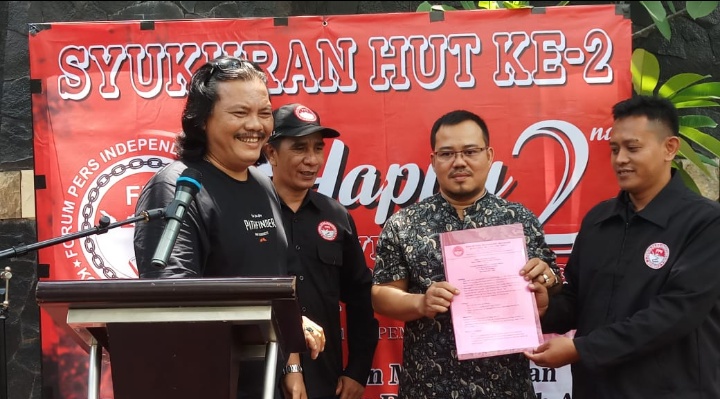 Peringati HUT FPII Ke-2, Korwil Bogor Terima SK Kepengurusan