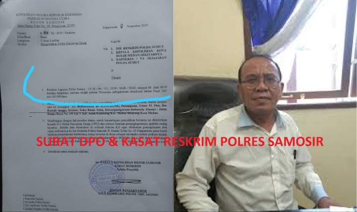 Viral…AKP Jonser Banjarnahor diduga Asal Buat Surat D.P.O.