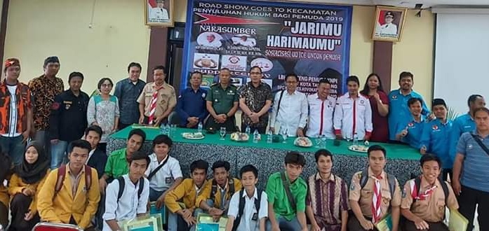 Lembaga Bantuan Hukum Benteng Pemuda KNPI Kota Tangerang Adakan Road Show Penyuluhan Hukum UU ITE