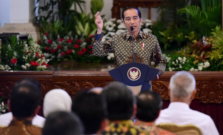 Presiden Joko Widodo: Enggak Apa Nebeng Sobat Ambyar Buat Bumikan Pancasila