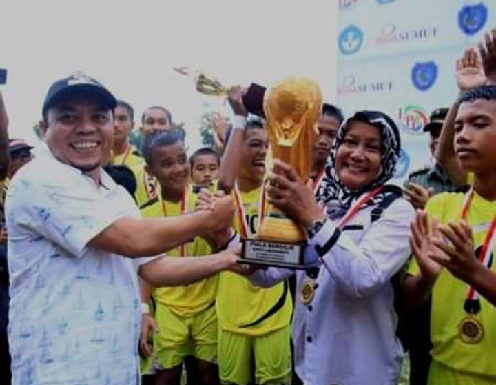 LPI Piala Bupati, SMP I Ransel Sabet Gelar Juara