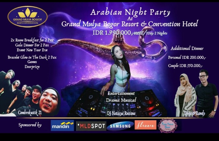 Libur Akhir Tahun 2020 dengan Tema ‘Arabian Night’ di Grand Mulya Hotel Bogor