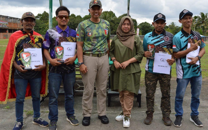 Dandim 0212/Tapsel Menutup Kejuaraan Menembak Senapan Angin