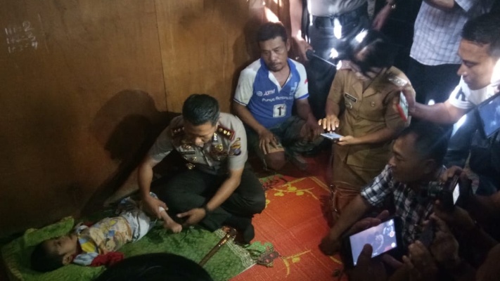 Polres Simalungun Berikan Tali Asih Kepada Keluarga Yang Kurang Mampu