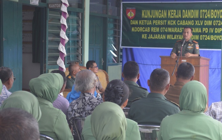 Dandim Awali Kunjungan Kerja di Koramil Terjauh