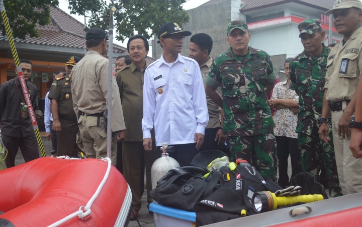 Wabup Boyolali Buka Posko Penanggulangan Bencana Terpadu