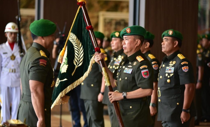 Jabatan Pangdam XIV/Hasanuddin Resmi Diserah Terimakan Dan Dijabat Oleh Mayjen TNI Andi Sumangerukka S.E, M.M 