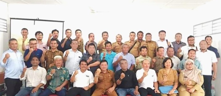 DLH Labuhanbatu Rapat Kordinasi Dengan Pengusaha Sawit dan Karet