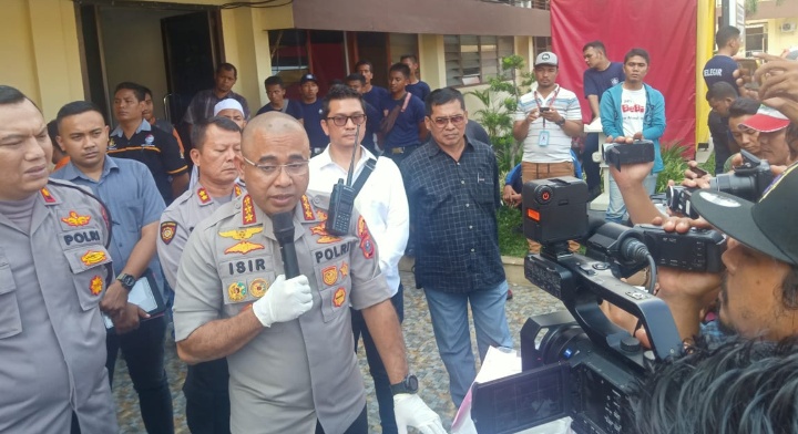 Empat Begal Sadis Dihadiahi Pelor Polsek Medan Baru