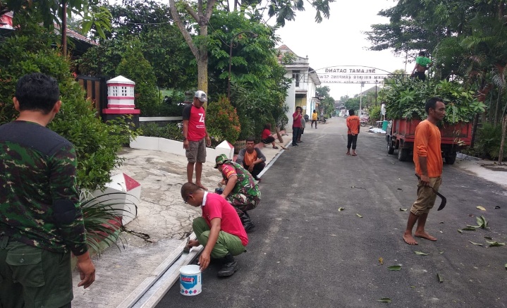 Sertu Suryanto, Semangat Gotong Royong wujudkan Slogan Kota Solo ” Berseri “