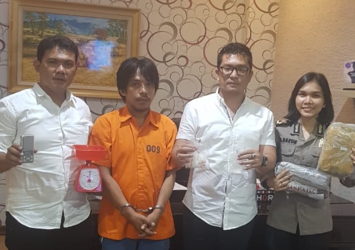 Polsek Medan Baru Berhasil MenangkapBandar Sabu dan Bandar Ganja