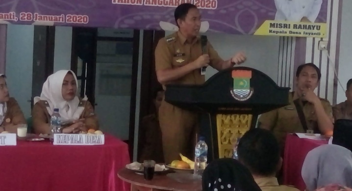 Camat Jayanti sampaikan Bela Sungkawa atas Meninggalnya Mantan Wakil Bupati Tangerang