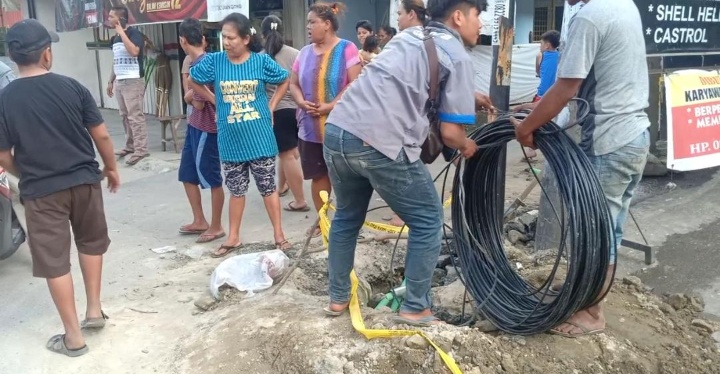 Proyek Galian Bawah Tanah Ancam Keselamatan, Sejumlah Warga Protes