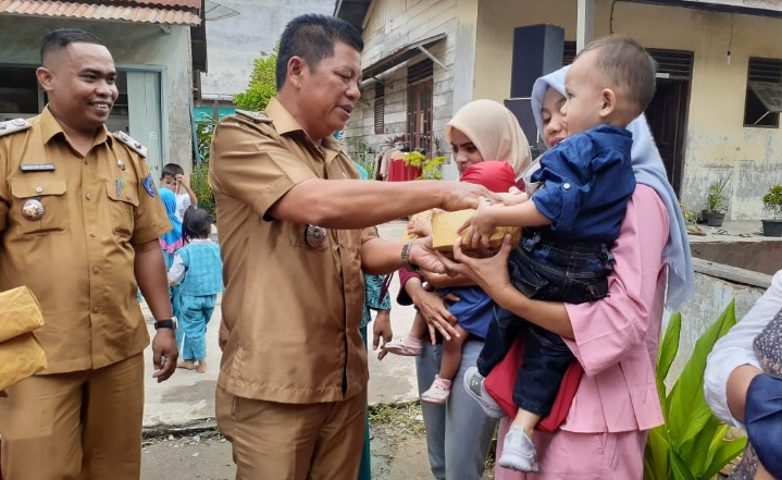 Camat Rantau Utara Apresiasi Kegiatan Kader Posyandu Melati