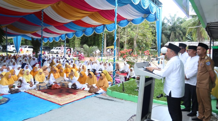 Bupati Labuhanbatu Hadiri Kegiatan Majlis Taklim Yasin Akbar Zona 2