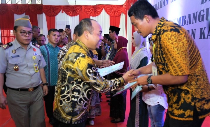 Bupati Labuhanbatu Hadiri Deklarasi Pembangunan Zona Intergritas Kantor Pertanahan