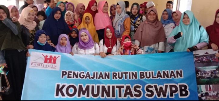 Pererat Sesama Anggota, Komunitas SWPB Gelar Kopdar dan Kegitan Rutin Pengajian