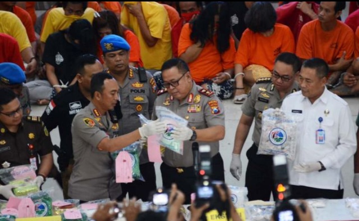 Fantastis, Pengungkapan Kasus Narkoba Terbesar di Jatim dan Kota Surabaya