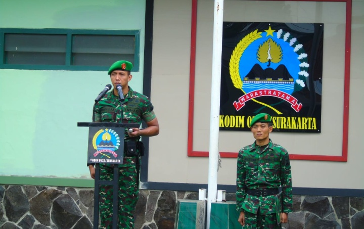 Ini Pesan Dandim Solo Saat Melantik Pengurus Primer Koperasi kartika D-02 Kodim Surakarta