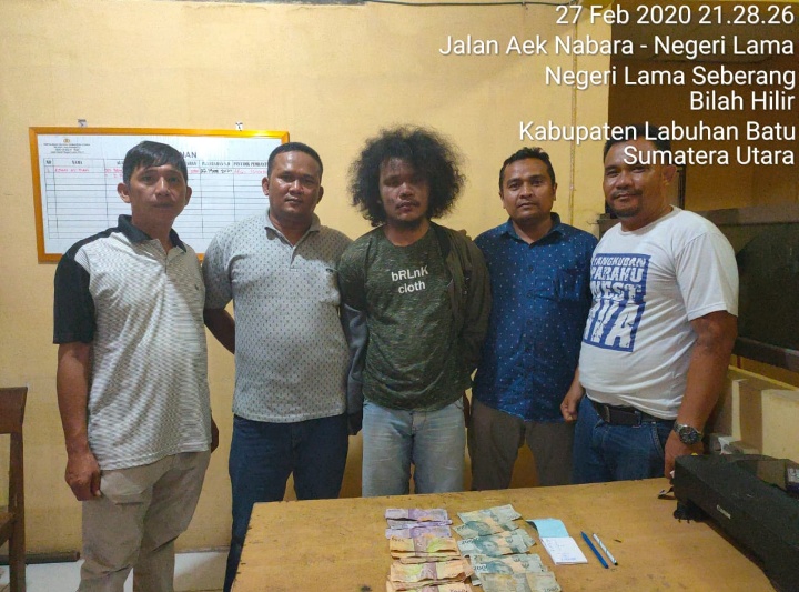 Polsek Bila Hilir Sikat Penyakit Masyarakat