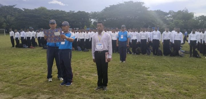 234 Calon Bintara Noken ikut Tes Kesamaptaan