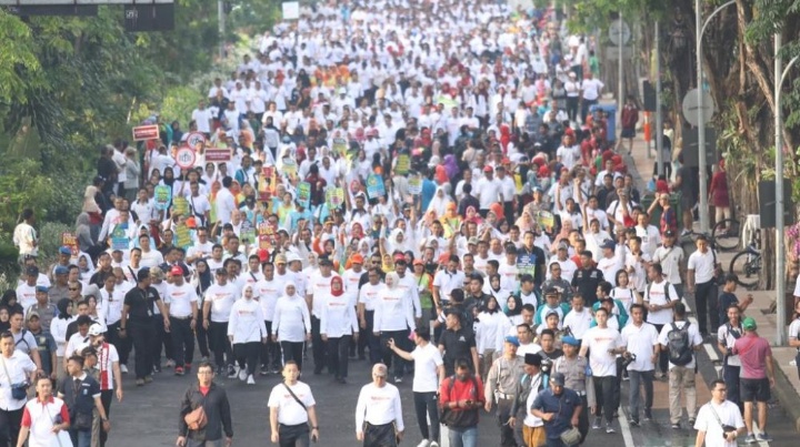 Gerakan Cuci Tangan Ala Tik Tok, Warga Jatim Siap Cegah Corona