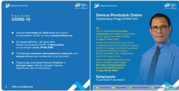 Sensus Penduduk Online Diperpanjang hingga 29 Mei 2020