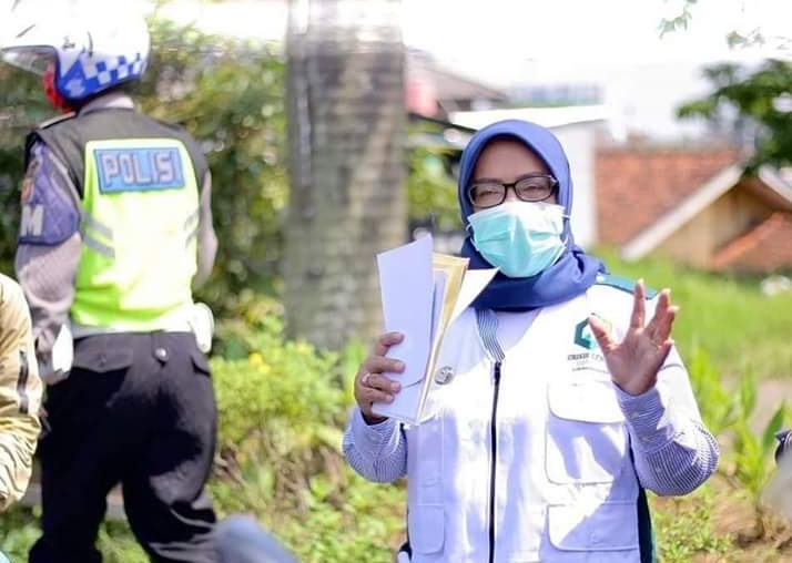 Bupati Bogor Turun Tangan Langsung Pencegahan Covid-19 di Gadog