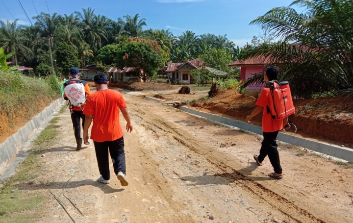 Gandeng PMMD, KOPI Lakukan Penyemprotan Disinfektan