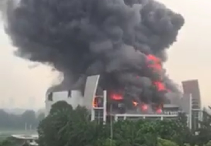 Gereja Crist Cathedral Serpong Terbakar, Diduga Akibat Korsleting Listrik