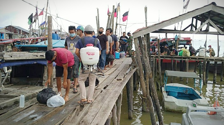 TNI AL Amankan 27 Pekerja Migran Ilegal di Kabupaten Asahan