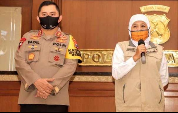 Kapolda Jatim : Disiplin Adalah Vaksin dan Obat Virus Corona