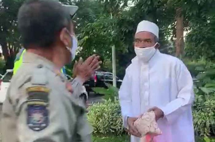 Viral di Medsos, Pelanggar PSBB Ini Justru Melawan Petugas