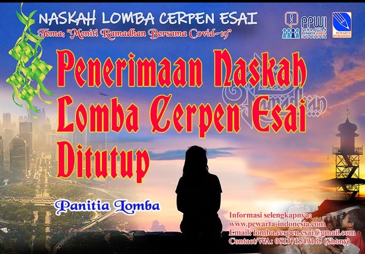 Lomba Menulis Cerpen Esai Ramadhan 1441 Resmi Ditutup