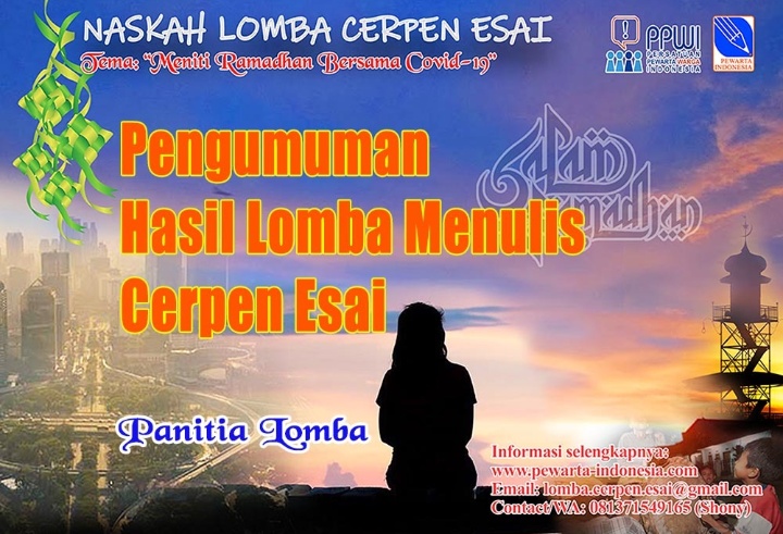 Pengumuman Hasil Lomba Menulis Cerpen Esai Ramadhan 1441 H