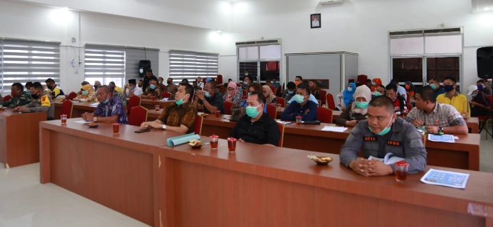 Forkopimda Labuhanbatu Gelar Rapat Kordinasi Rencana Penerapan New Normal