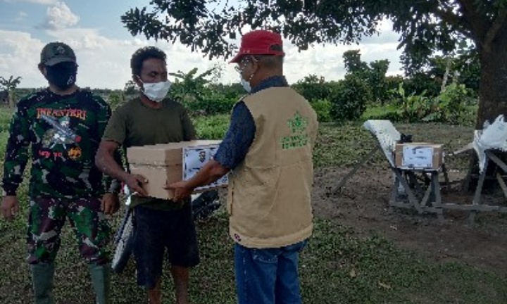 Bantuan Sembako PB Gerakan Nahdlatul Ulama Covid 19 Bergerak ke Kampar dan Pekanbaru