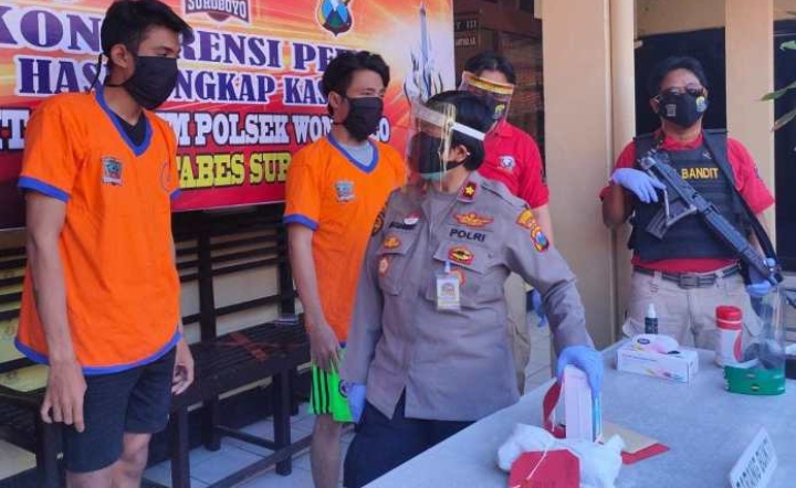 Rio dan Benny Diciduk Polisi Gegara Curi HP di Plaza Marina