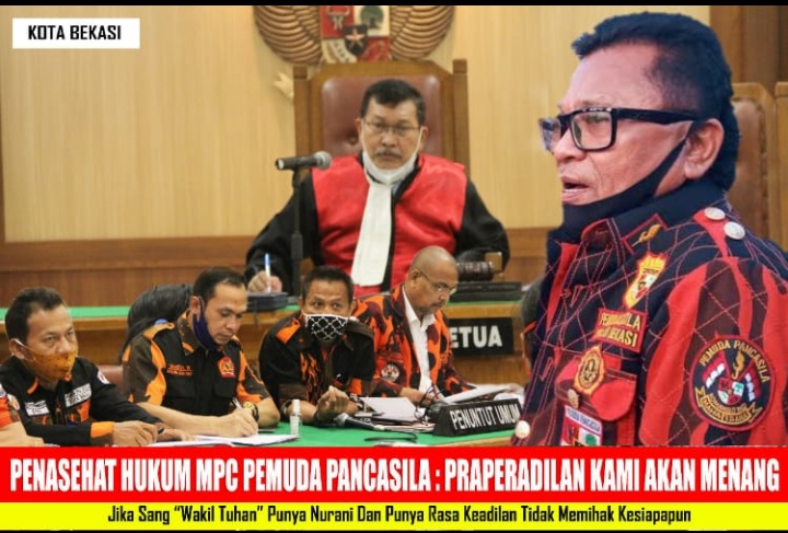 BPPH Pemuda Pancasila : Tidak Ada Alasan Bagi Hakim Untuk tidak Mengabulkan Permohonan Praperadilan Pemuda Pan