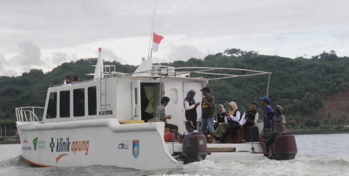 Jelajah Pulau Dengan Klinik Apung, Ratusan Pasien Tertangani Meski Di Tengah Pandemi Covid-19