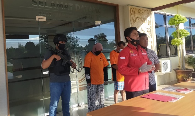 Polres Bangka Barat Ungkap Kasus Pencurian dan Penggelapan Mobil satu orang tersangka merupakan PNS