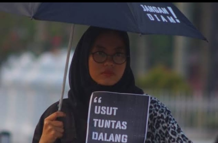 Solidaritas Petani Sumatera Utara Long March ke Istana, Aksi Kamisan Pekanbaru Berikan Masker