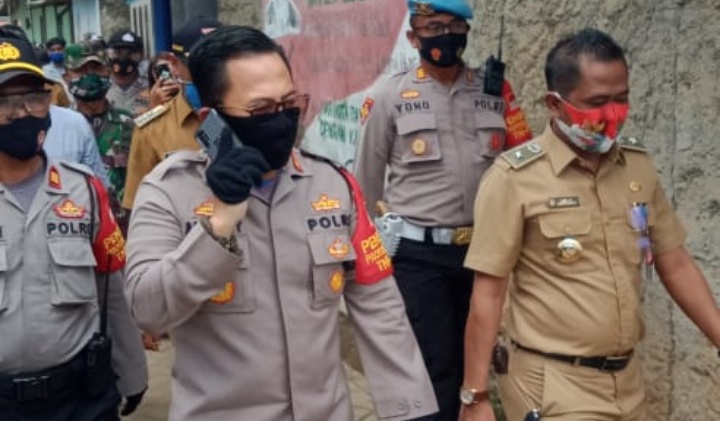 Kapolresta Kombes Ade Ary Syam Tinjau Kampung Tangguh Nusantara di Desa Cikuya