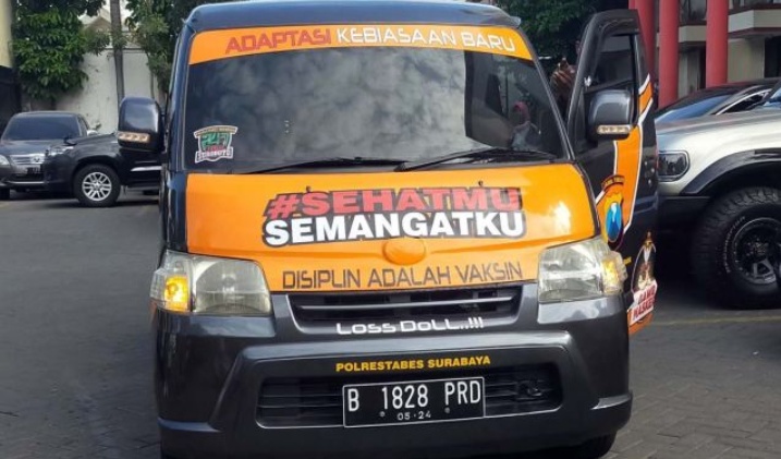 Mobil Ceria “Sehatmu Semangatku” Diluncurkan Polrestabes Surabaya