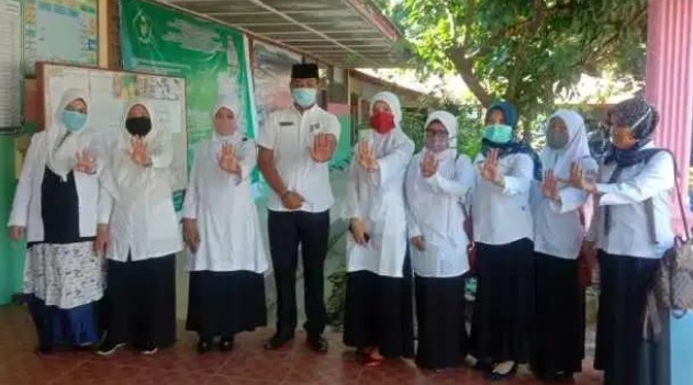 Dinas Kesehatan Labuhanbatu Berikan Sosialisasi Ke MTSN I Rantau Utara