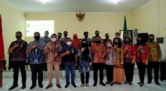 Rapat Tinjauan Manajemen Pengadilan Negeri Mentok di Sungai Daeng