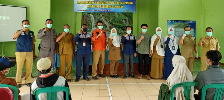 150 ODGJ dan Pendamping, Hadiri Penyuluhan dan Pengobatan Jiwa Gratis, di Puskesmas Campaka Cianjur Bersama RS